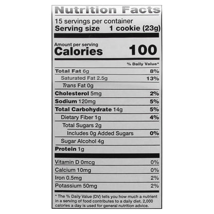 Ann Maries No Sugar Added Oatmeal Raisin Cookies 12 oz