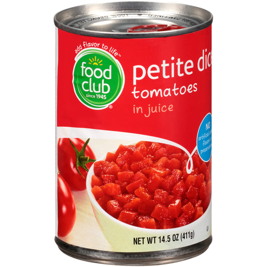 Petite Diced Tomatoes In Juice