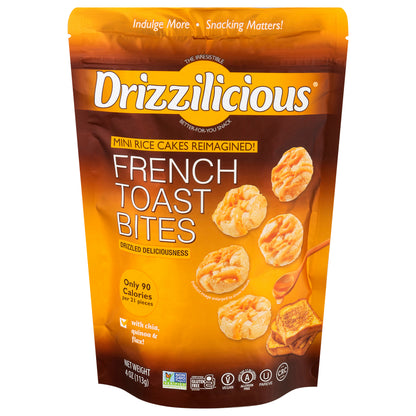 Drizzilicious French Toast Bites Mini Rice Cakes 4 oz