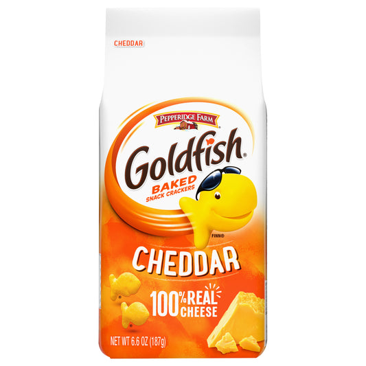 Goldfish Cheddar Baked Snack Crackers 6.6 oz