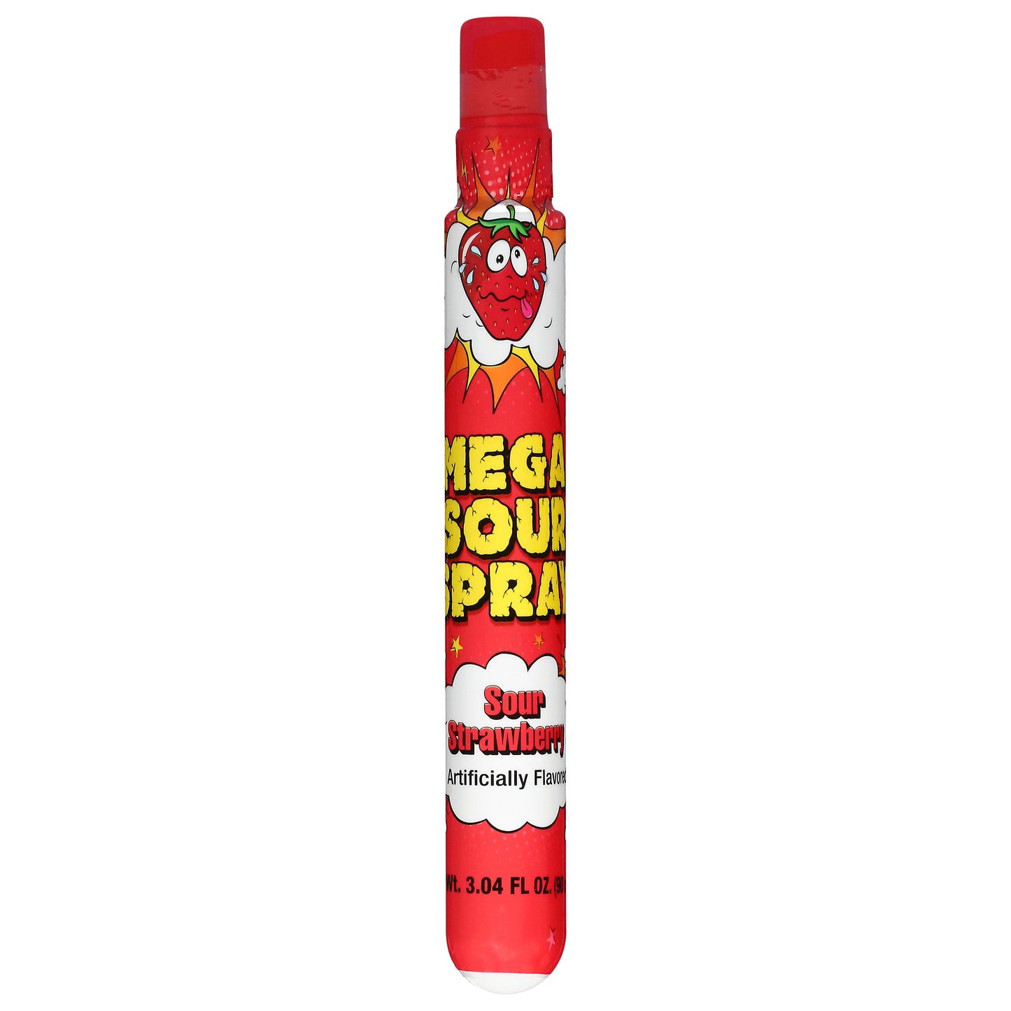 Exclusive Brands America Sour Strawberry Sour Spray Mega 3.04 fl oz