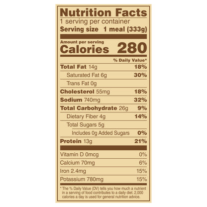 Marie Callender's Garlic Butter Steak Bites With Vegetables, Single Serve Frozen Meal, 11.75 oz.