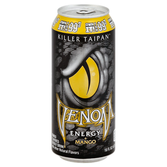 Venom Energy Drink 16 oz - KILLER TAIPAN