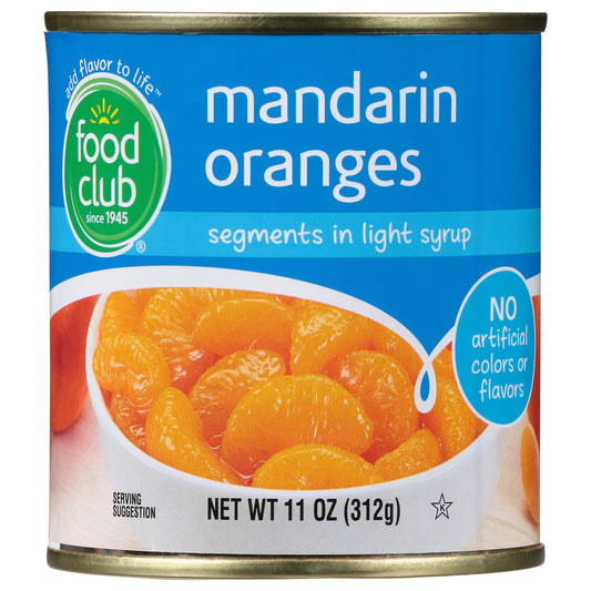 Food Club Mandarin Oranges 11 oz