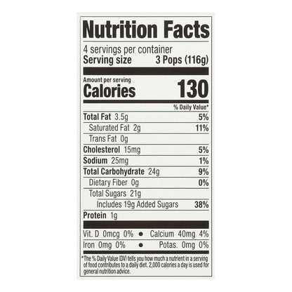 Mayfield Creamery Snow Cream Stix 12 - 1.75 fl oz Pops