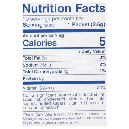 Wyler's Light Island Punch Low Calorie 10 Pack Purple Berry Wave Drink Mix 10 ea