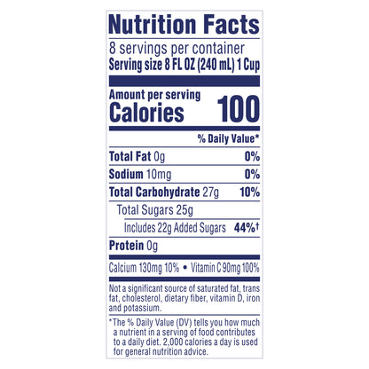 Ocean Spray 64oz Cranberry Juice Cocktail With Calcium