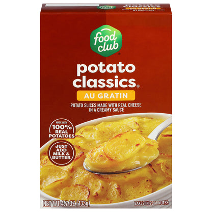 Food Club Au Gratin Potato Classics 4.7 oz