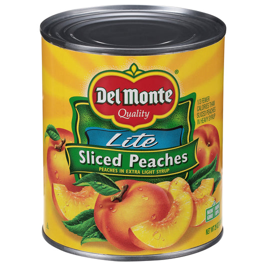 Del Monte Lite Sliced Peaches 29 oz
