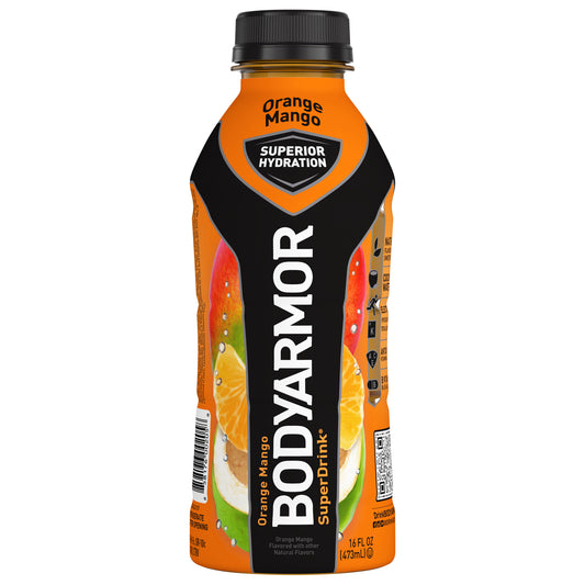 BODYARMOR Sports Drink Orange Mango, 16 fl oz