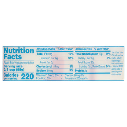 Blue Bunny Banana Split Frozen Dessert, 46 fl oz