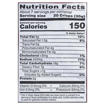 Cheez-It Snap'd Snap'd Double Cheese Cheesy Baked Snacks 7.5 oz