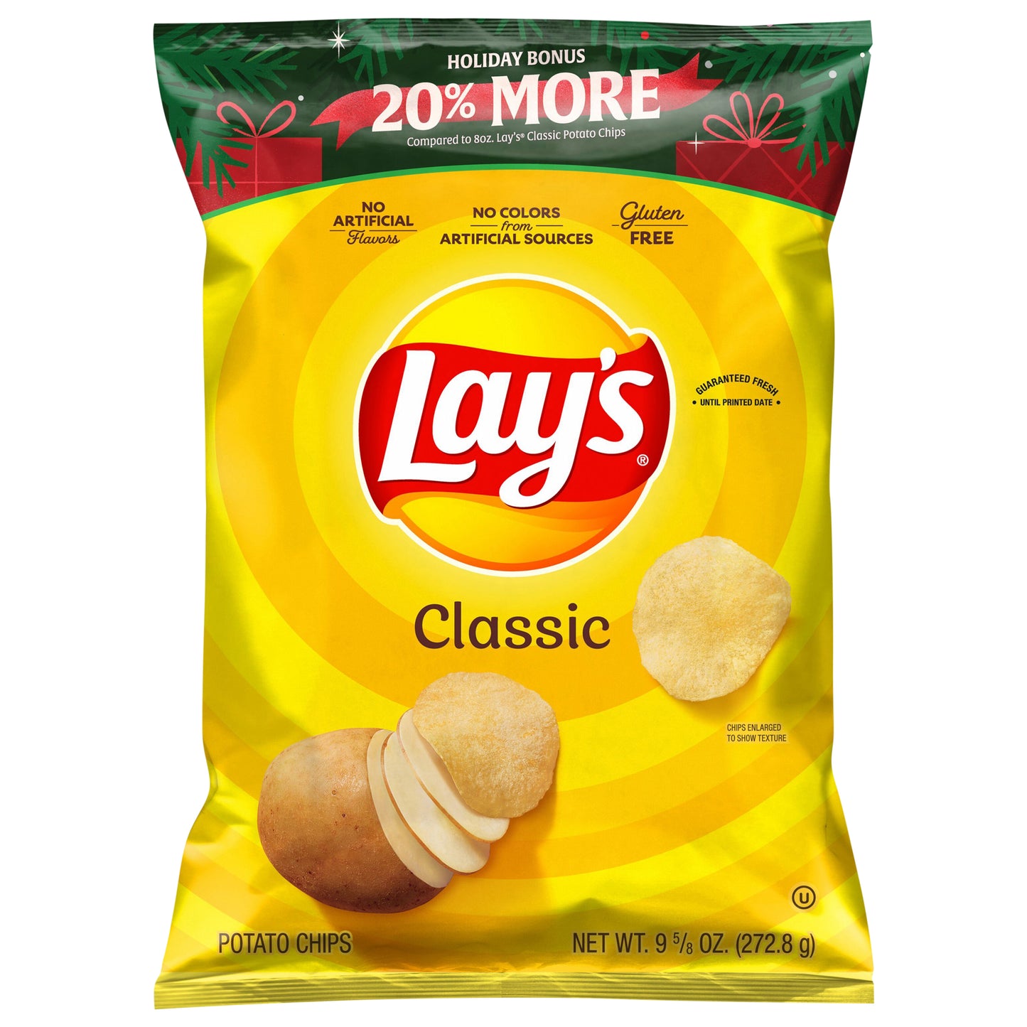 Lay's Potato Chips Classic, 9 5/8 Oz
