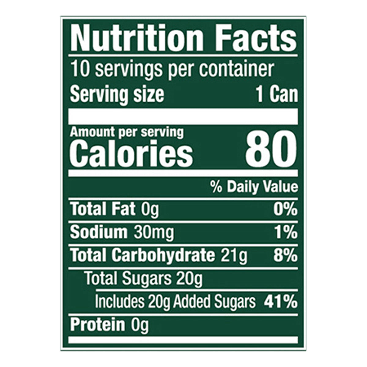 Canada Dry Ginger Ale Soda, 7.5 fl oz cans, 10 pack