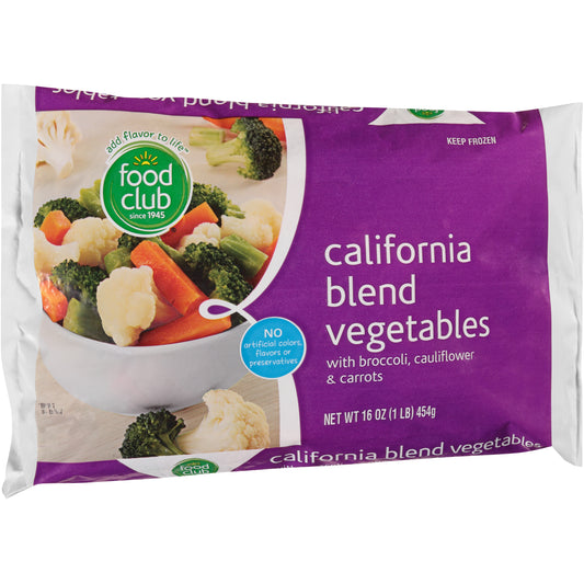 California Blend Vegetables With Broccoli, Cauliflower & Carrots