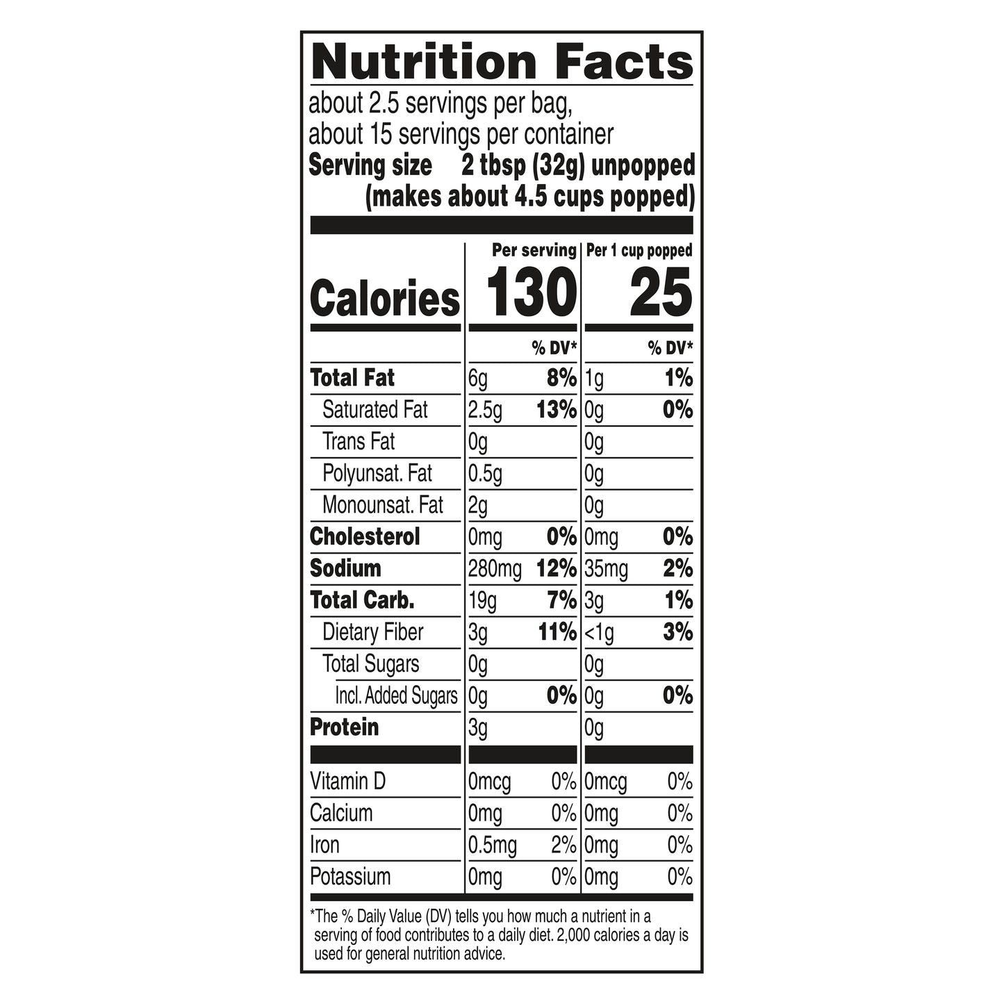 ACT II Butter Microwave Popcorn, 6-Count 2.75-oz. Bags