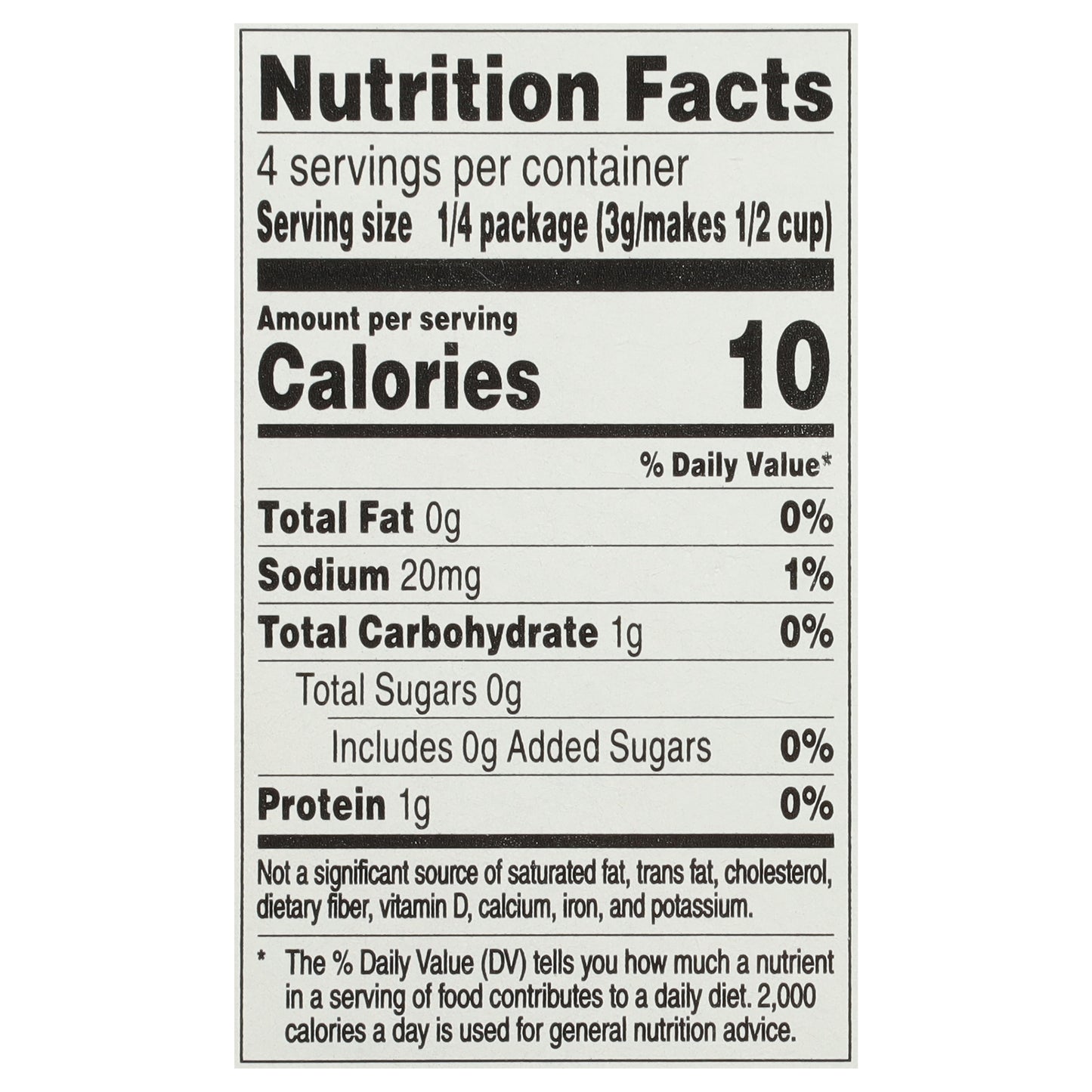 Food Club Essential Choice Sugar Free Low Calorie Strawberry Gelatin Dessert 0.44 oz