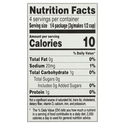 Food Club Essential Choice Sugar Free Low Calorie Strawberry Gelatin Dessert 0.44 oz
