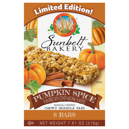 Chewy Granola Bars, Sunbelt Bakery Family Pack Pumpkin Spice (8 CT)