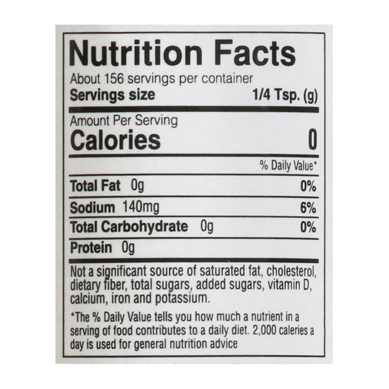 Mis' Rubin's Original White Magic All Purpose Seasoning 5 oz Bottle