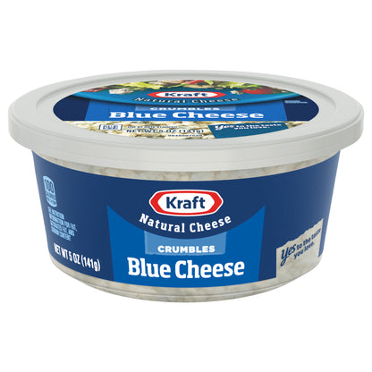 Kraft Natural Blue Cheese Crumbles 5 oz Cup