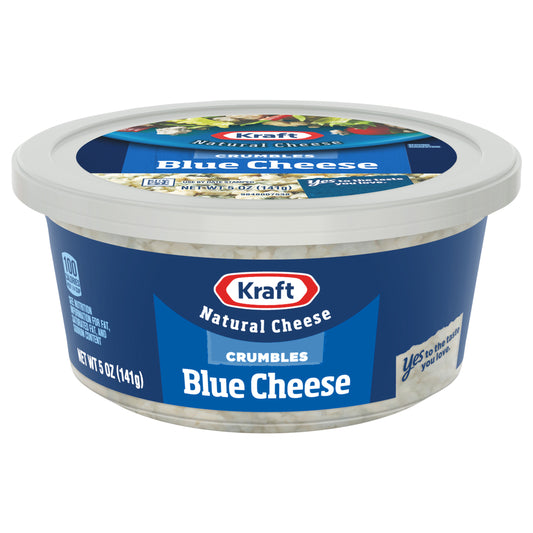 Kraft Natural Blue Cheese Crumbles 5 oz Cup