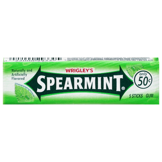 Spearmint Gum 5 Sticks